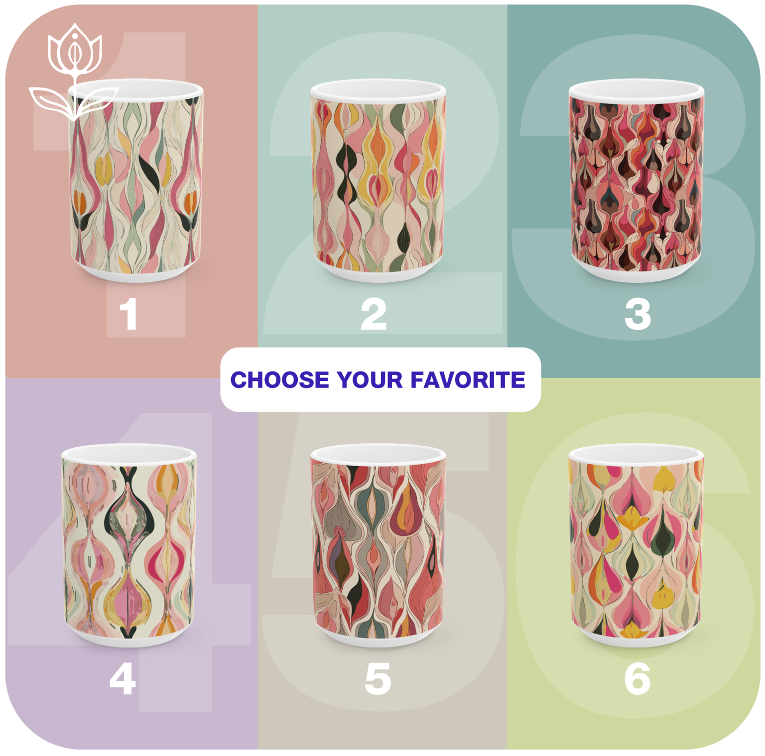 LGBTQ+ pride coffee mug with body-positive vulva artwork, perfect for gifting